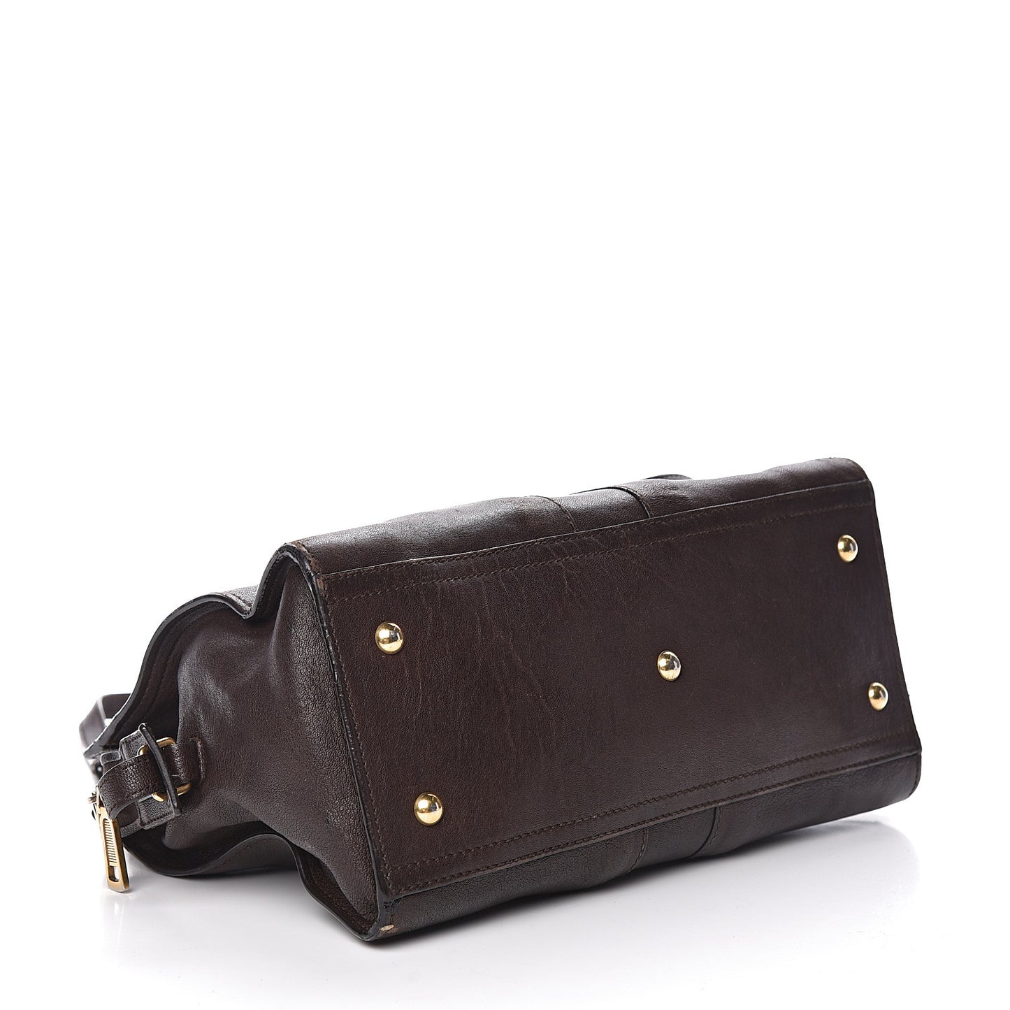 Sheepskin Small Cabas ChYc Dark Brown