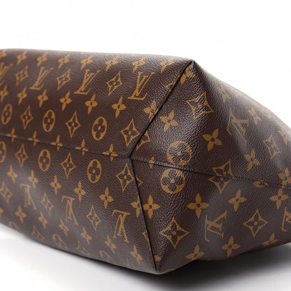 Louis Vuitton Monogram Flower Hobo Black 7 of 9