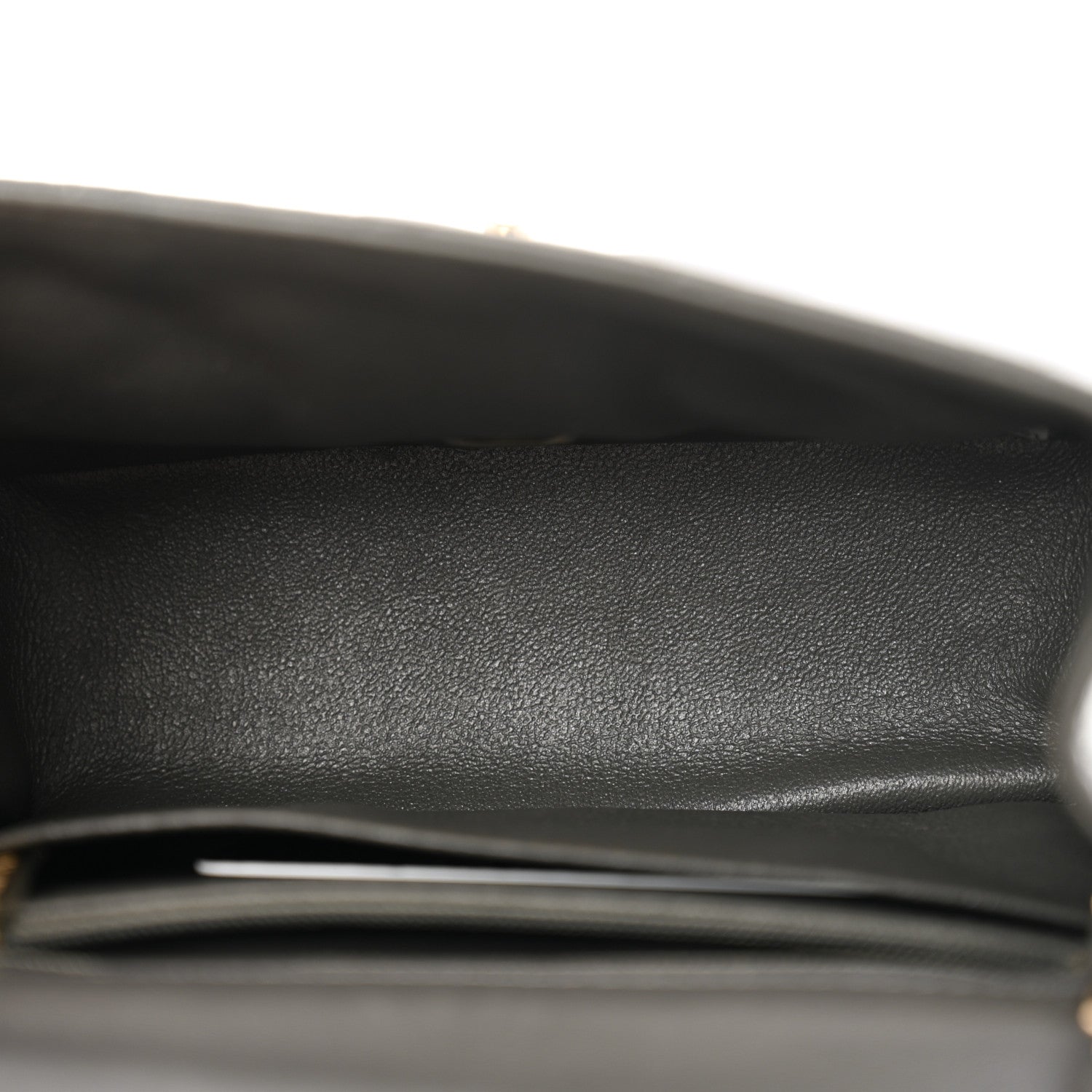 Chanel Lambskin Quilted Mini Square Flap Dark Grey 5 of 13