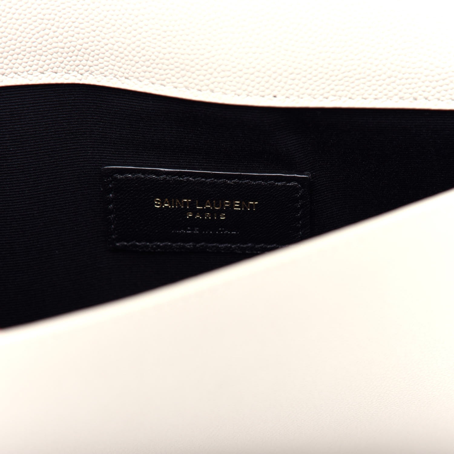 Saint Laurent Grain De Poudre Uptown Pouch Crema Soft 7 of 8