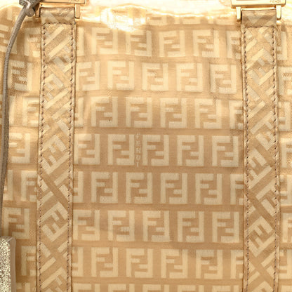 Fendi Zucchino Spalmati Small Forever Boston Gold 8 of 11