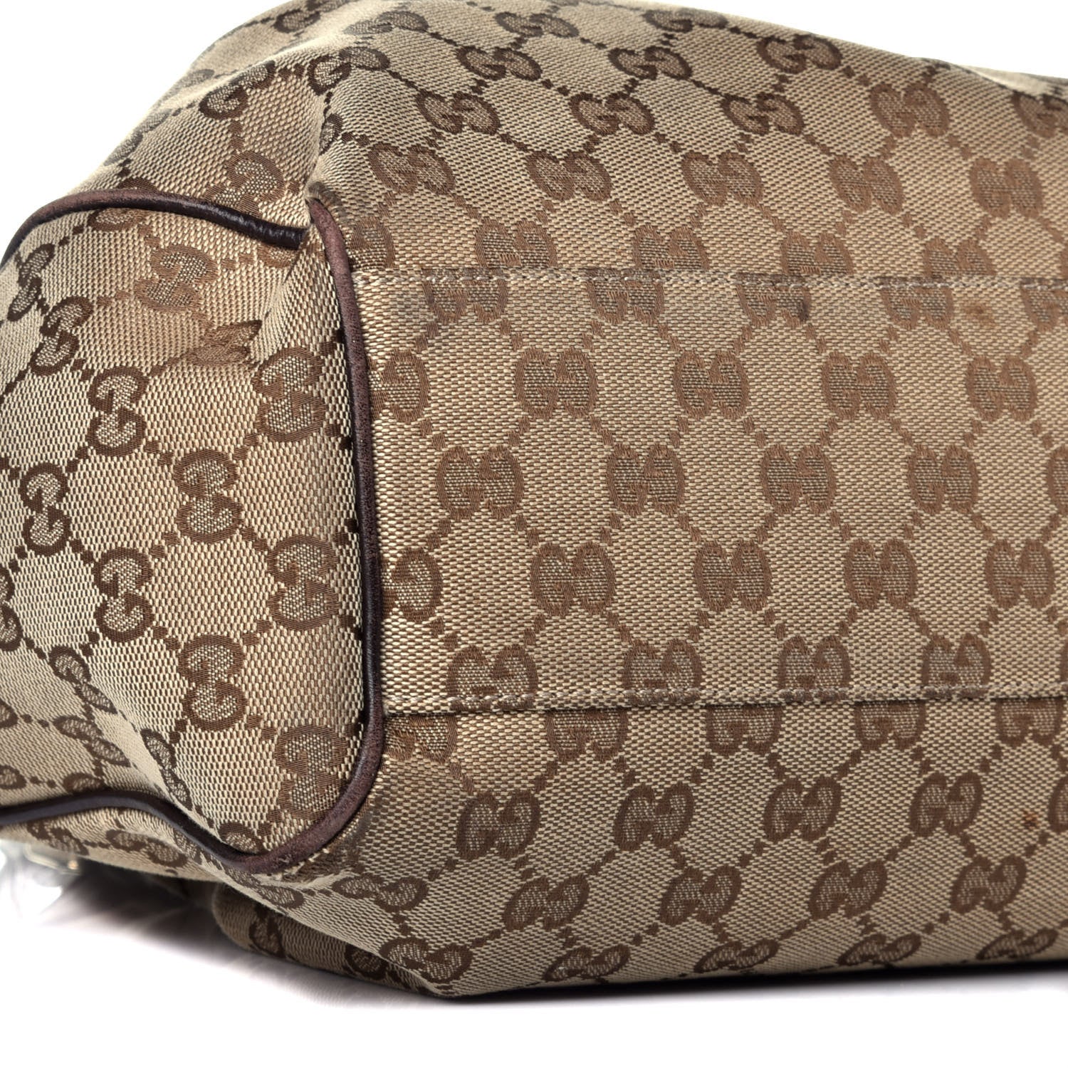 Gucci Monogram Medium Sukey Tote Dark Brown 8 of 10