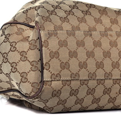 Gucci Monogram Medium Sukey Tote Dark Brown 8 of 10