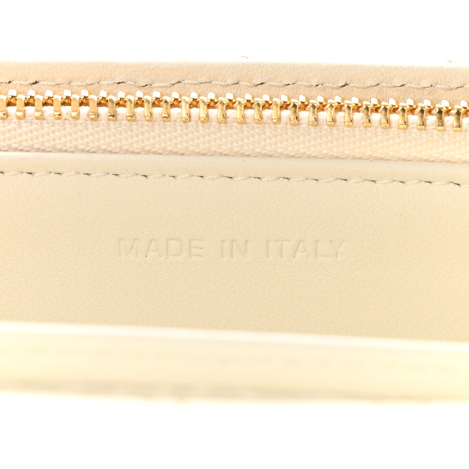Christian Dior Lambskin Cannage My Dior Daily Pouch With Chain Latte 7 of 11