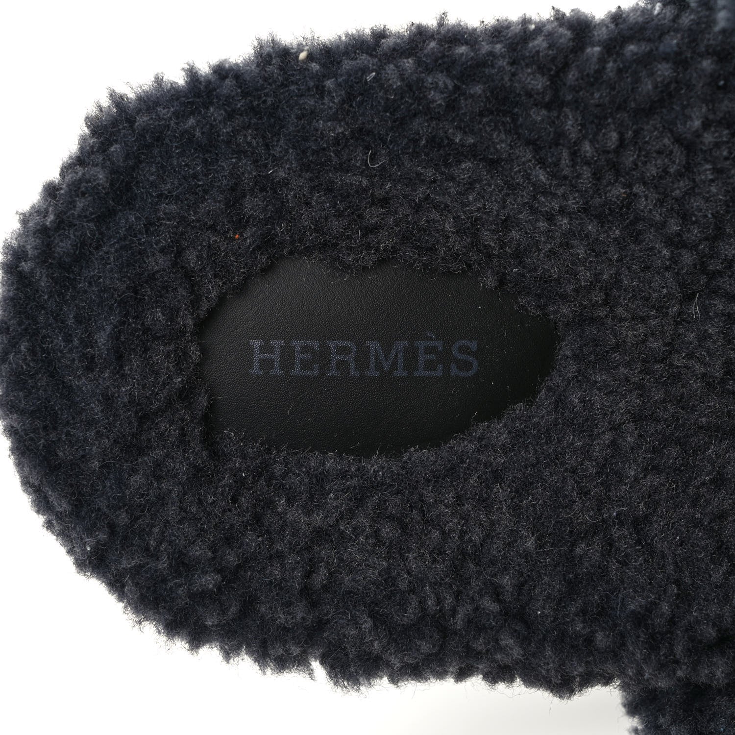 Hermes Woolskin Mens Chypre Sandals 43 Gris Chine 7 of 8