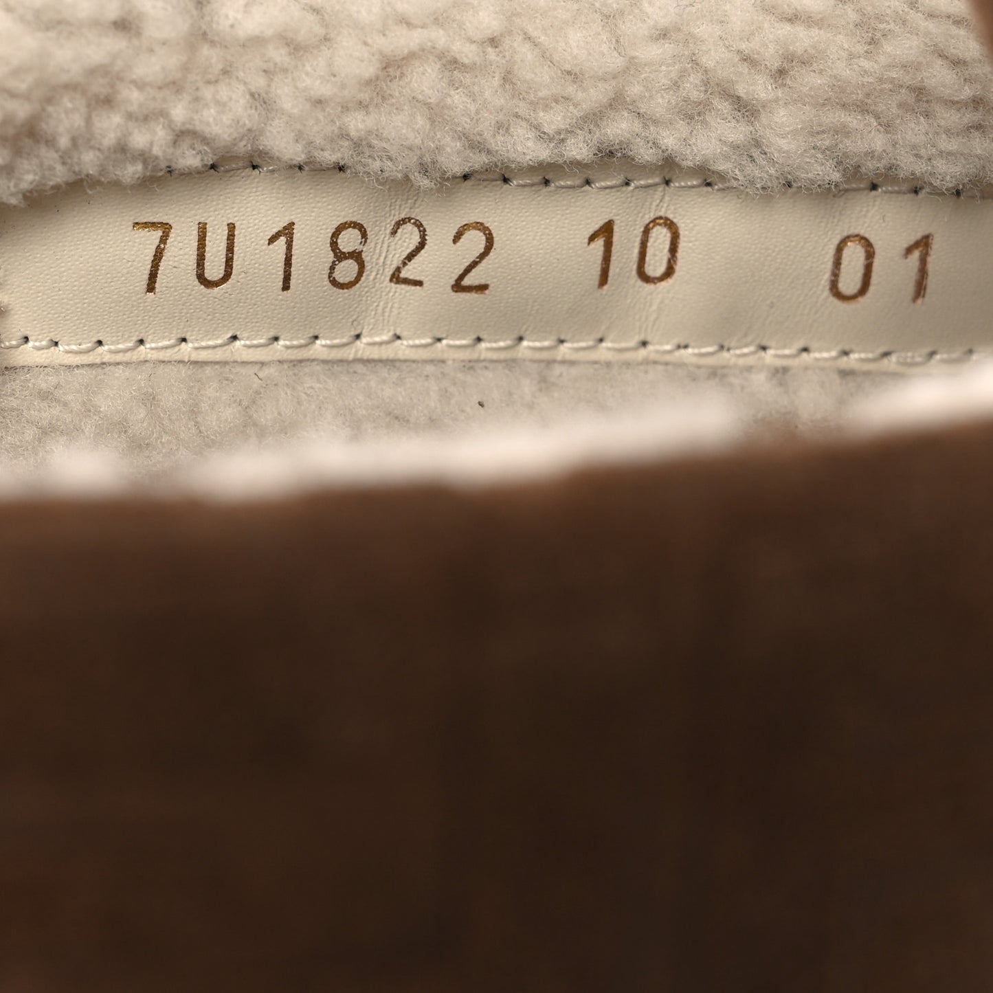 Suede Shearling FF Mens Afterski Boots 10 Tobacco Latte
