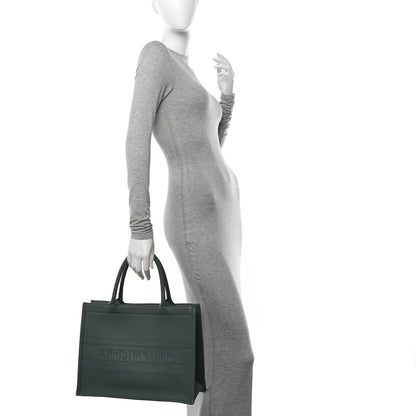 Christian Dior Calfskin Embossed Medium Book Tote Orage 2 of 16