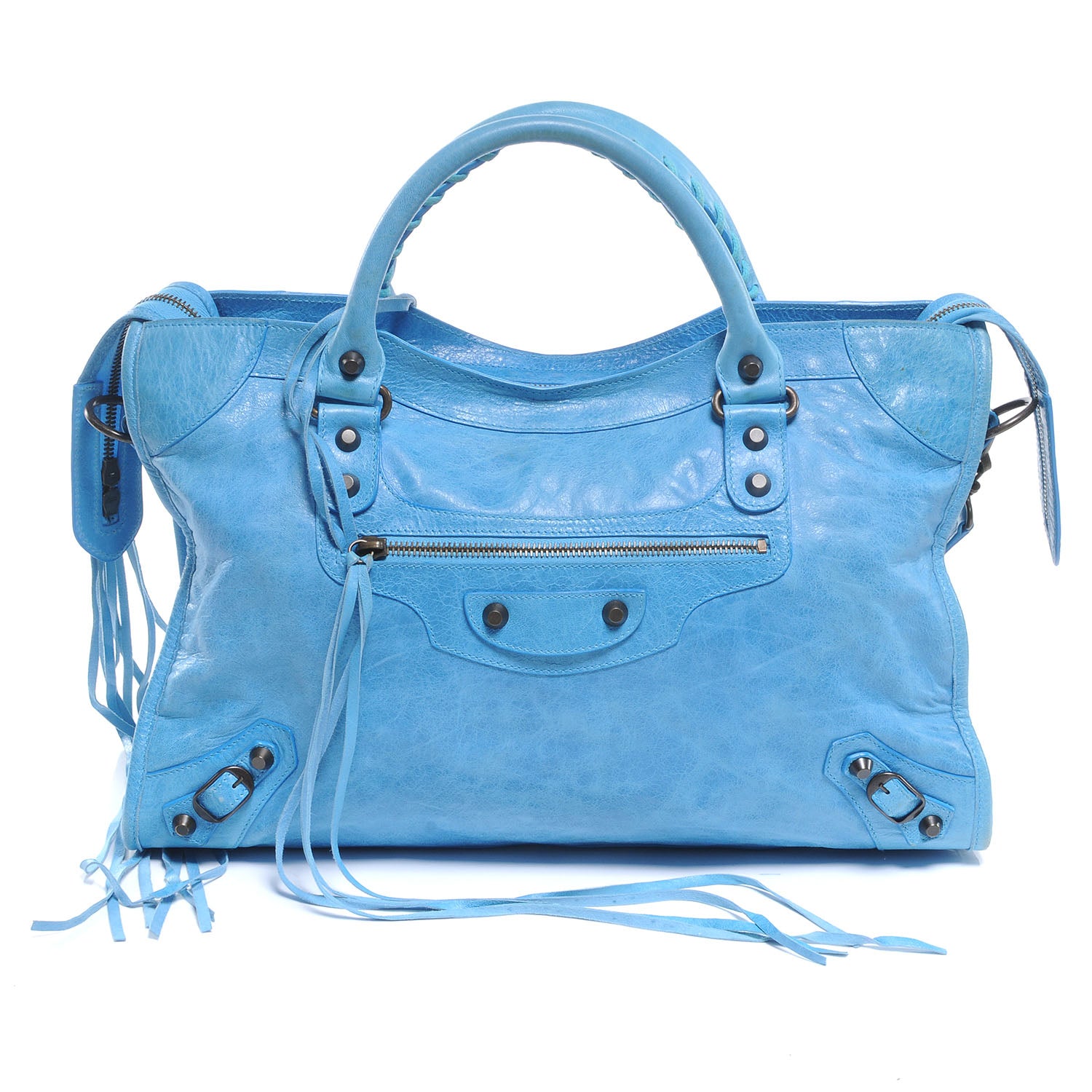 Balenciaga Agneau City Turquoise 1 of 7