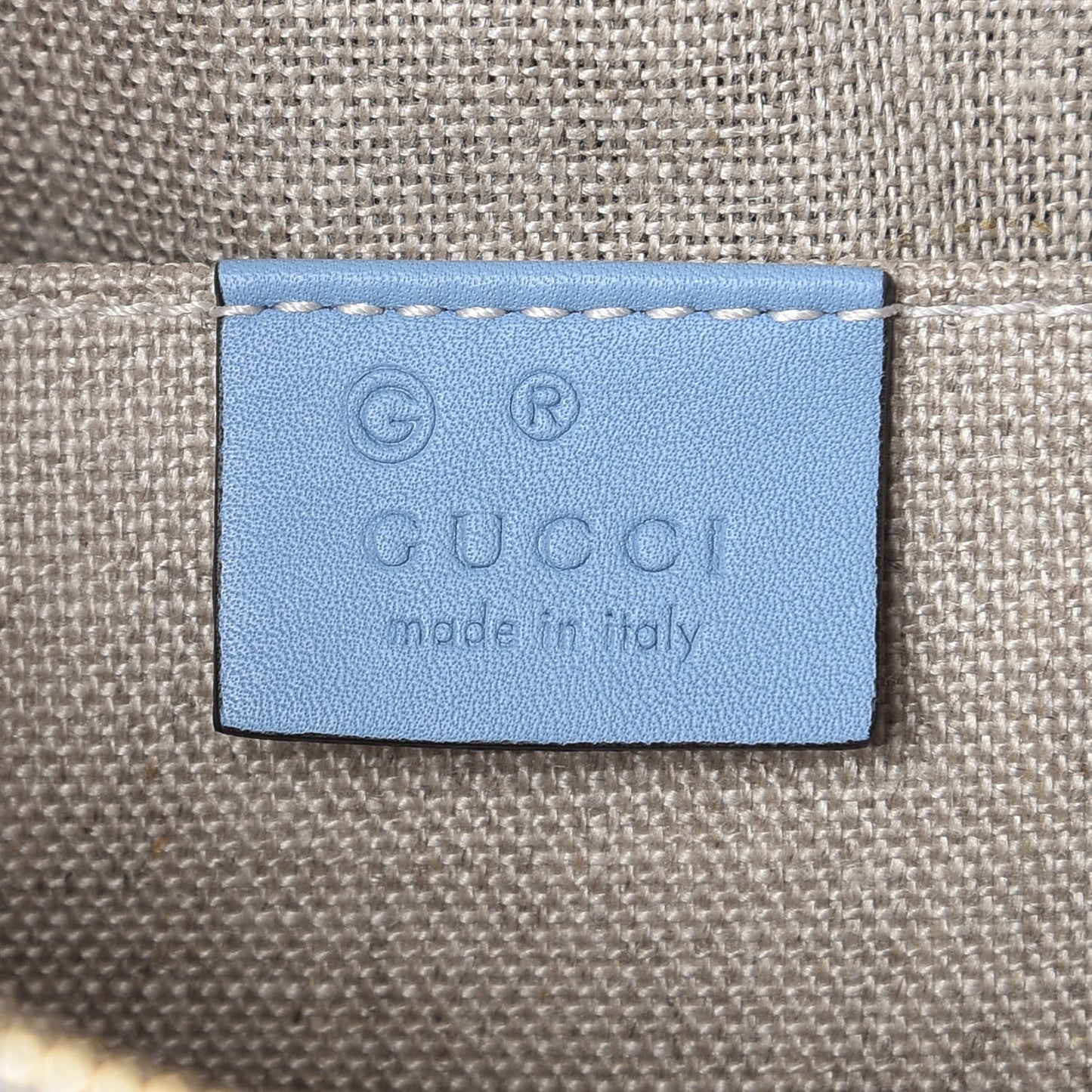 Microguccissima Mini Dome Bag Mineral Blue