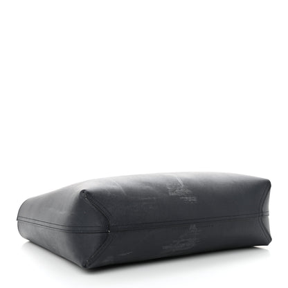 Gucci GG Supreme Monogram Blooms Medium Reversible Tote Beige Blue Navy 7 of 21