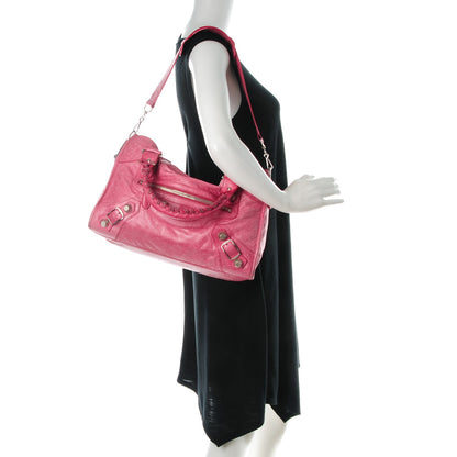 Balenciaga Agneau Giant 21 Silver Hardware City Sorbet 2 of 11