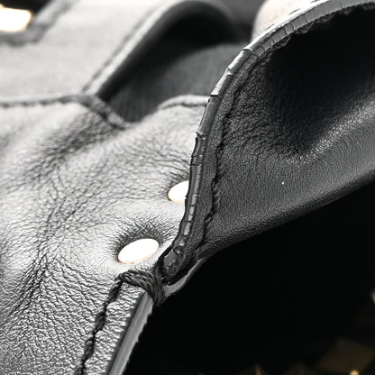 Valentino Garavani Vitello Medium Rockstud Tote Black 13 of 14