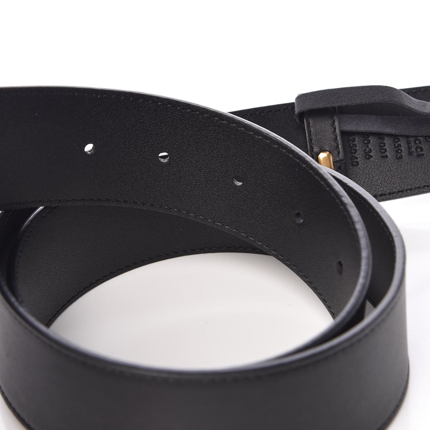 Calfskin Double G 40mm Belt 90 36 Black