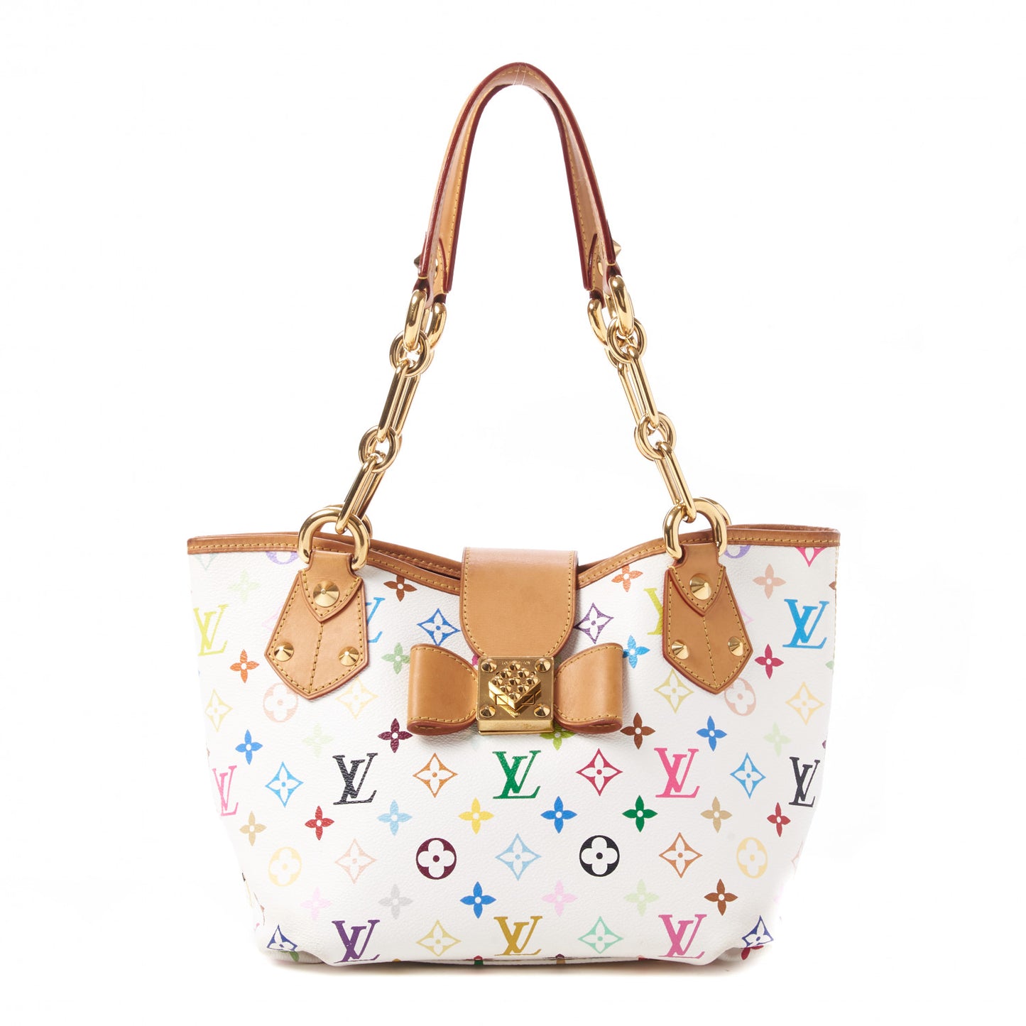 Monogram Multicolor Annie MM White
