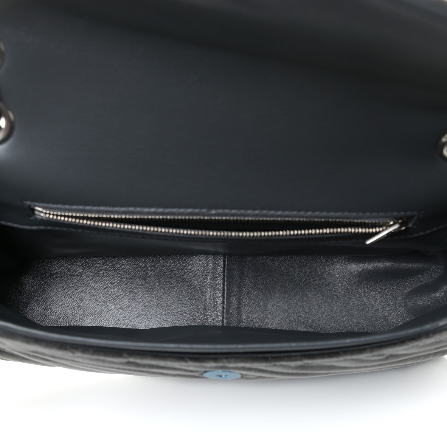 Balenciaga Velvet Charms Logo Matelasse M BB Round Shoulder Bag Gris 7 of 10