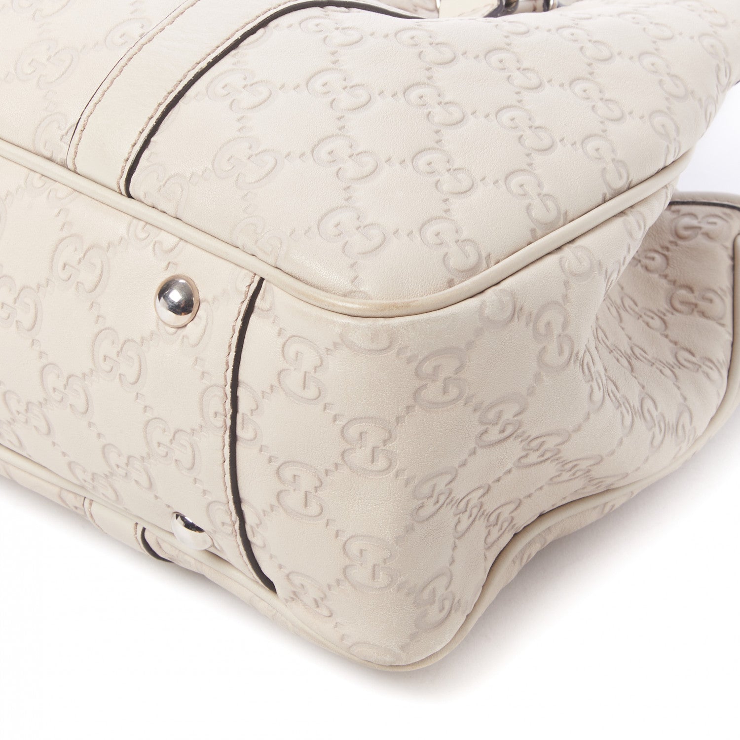 Gucci Guccissima Medium GG Twins Tote Off White 5 of 8