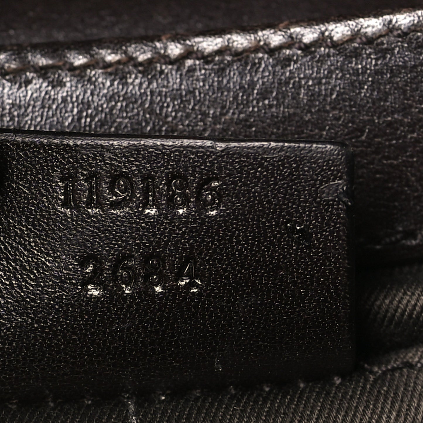 Monogram Studded Small Horsebit Clutch Dark Brown