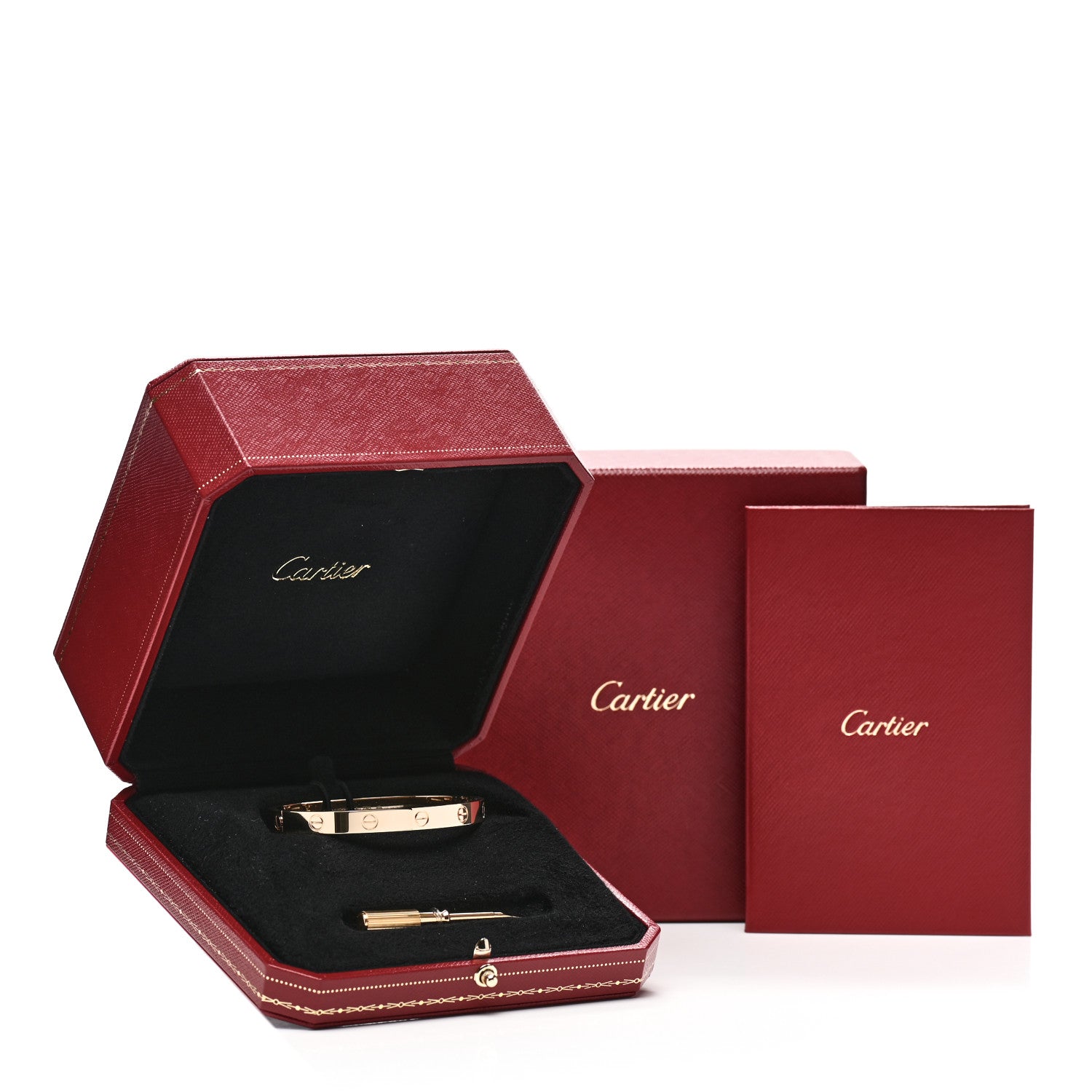 Cartier 18K Yellow Gold LOVE Bracelet 17 5 of 5