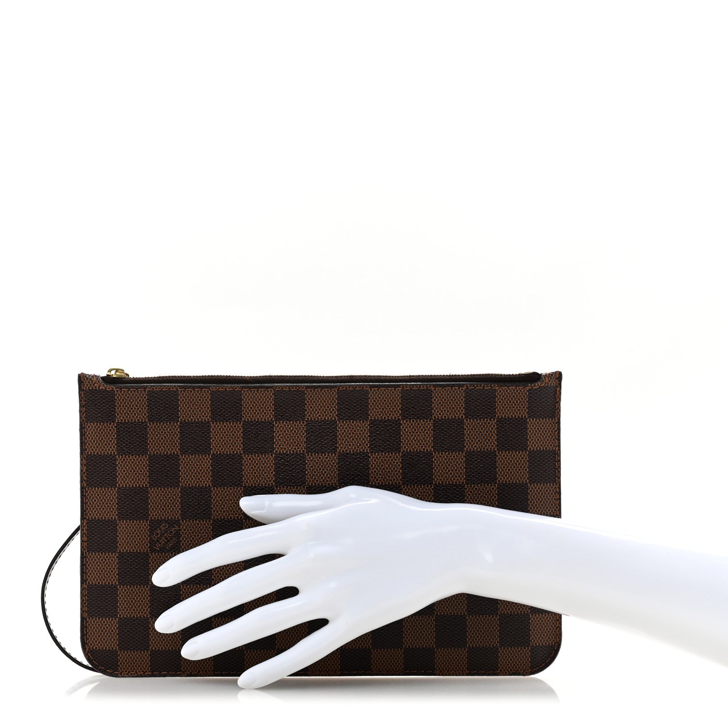 Louis Vuitton Damier Ebene Neverfull MM GM Pochette 2 of 11