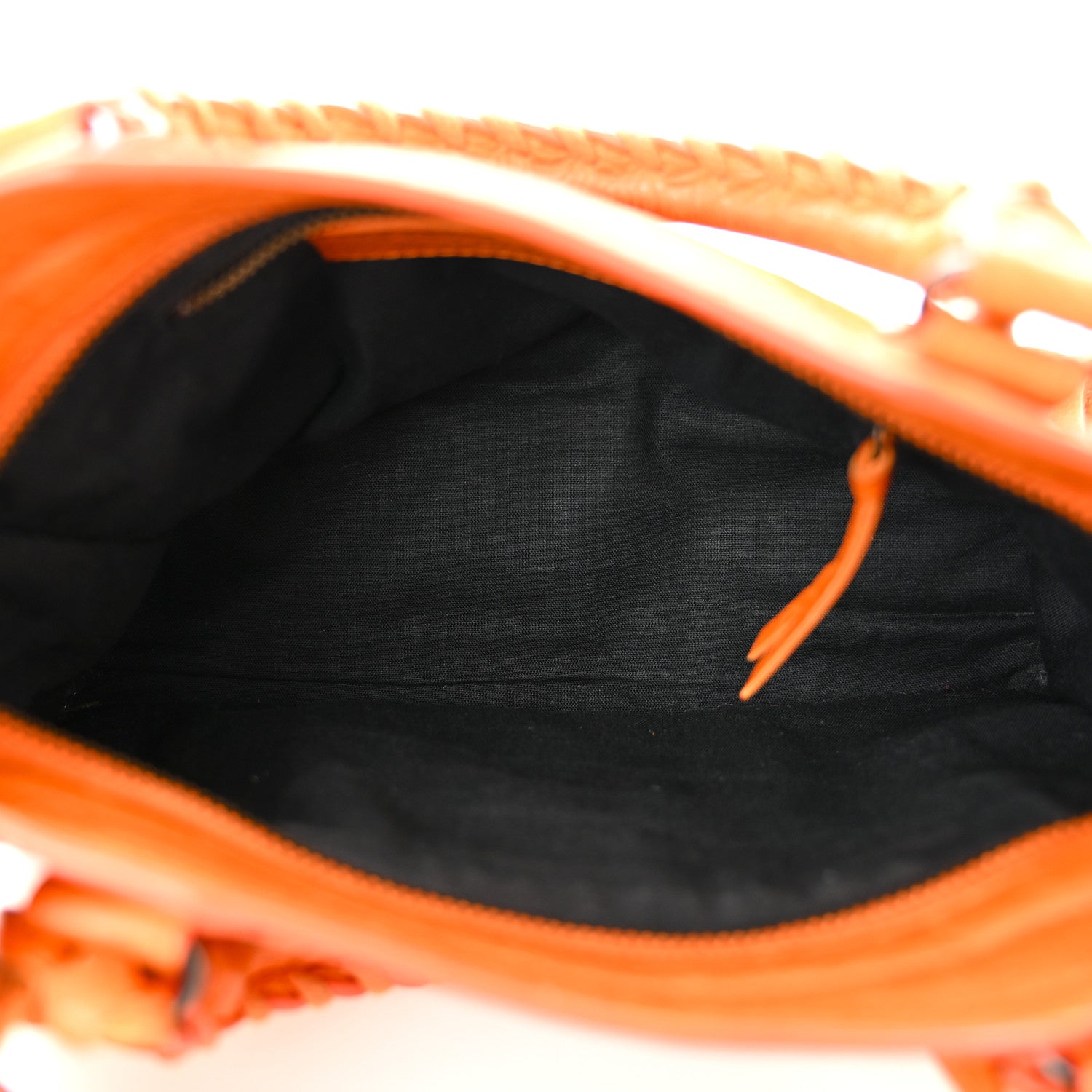 Balenciaga Agneau Classic Hardware Mini City Tangerine 5 of 14