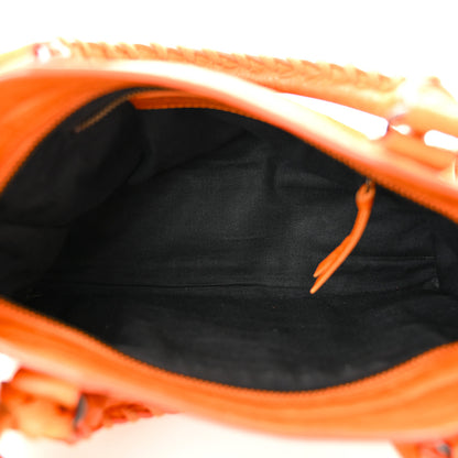 Balenciaga Agneau Classic Hardware Mini City Tangerine 5 of 14