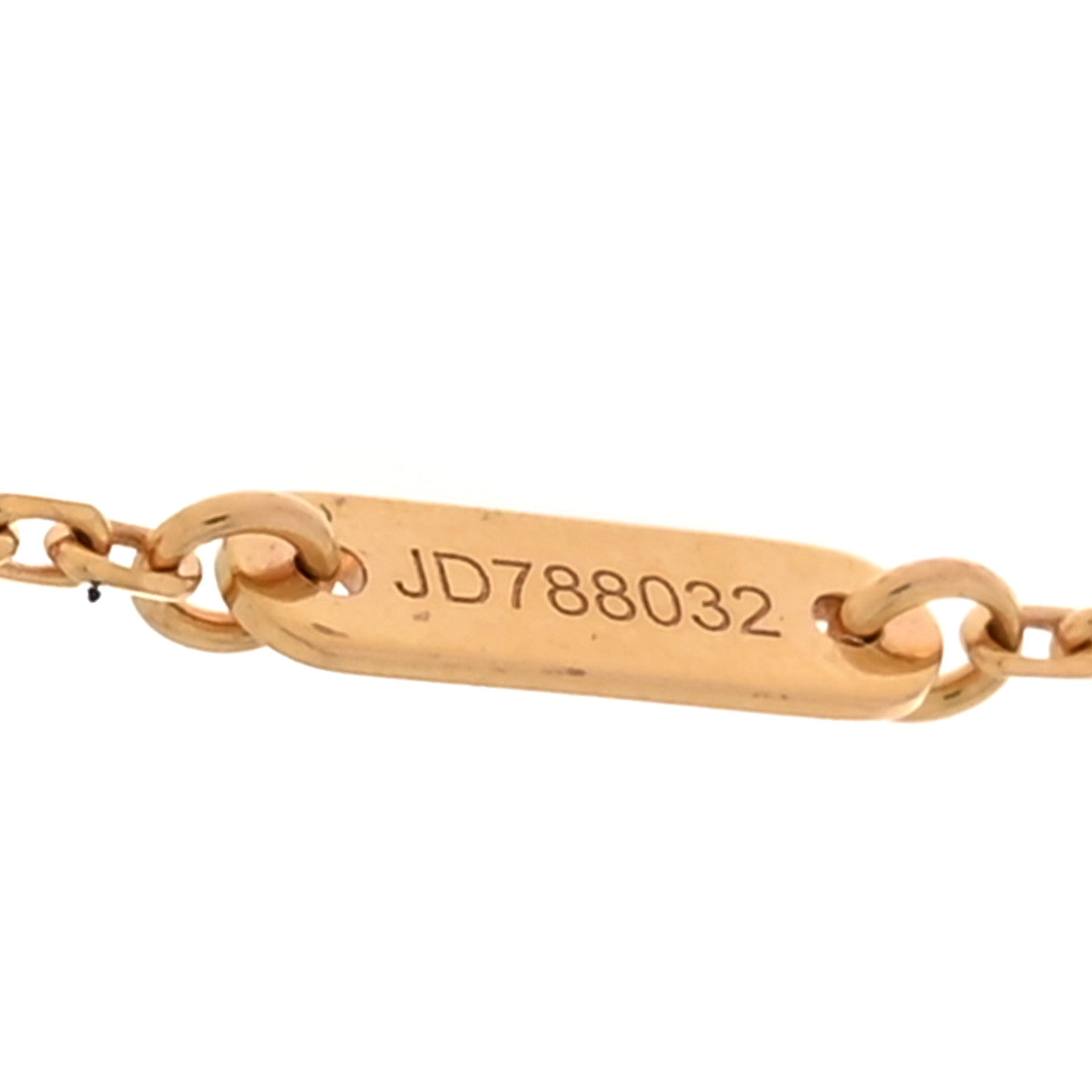 18K Rose Gold Carnelian Sweet Alhambra Pendant Necklace