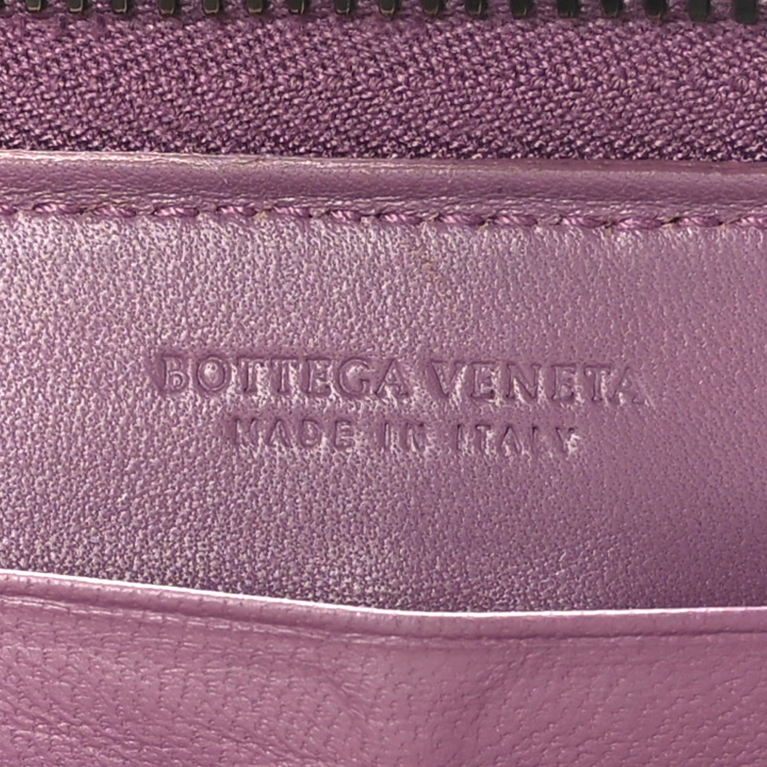 Bottega Veneta Nappa Intrecciato Zip Around Wallet Corot 6 of 6