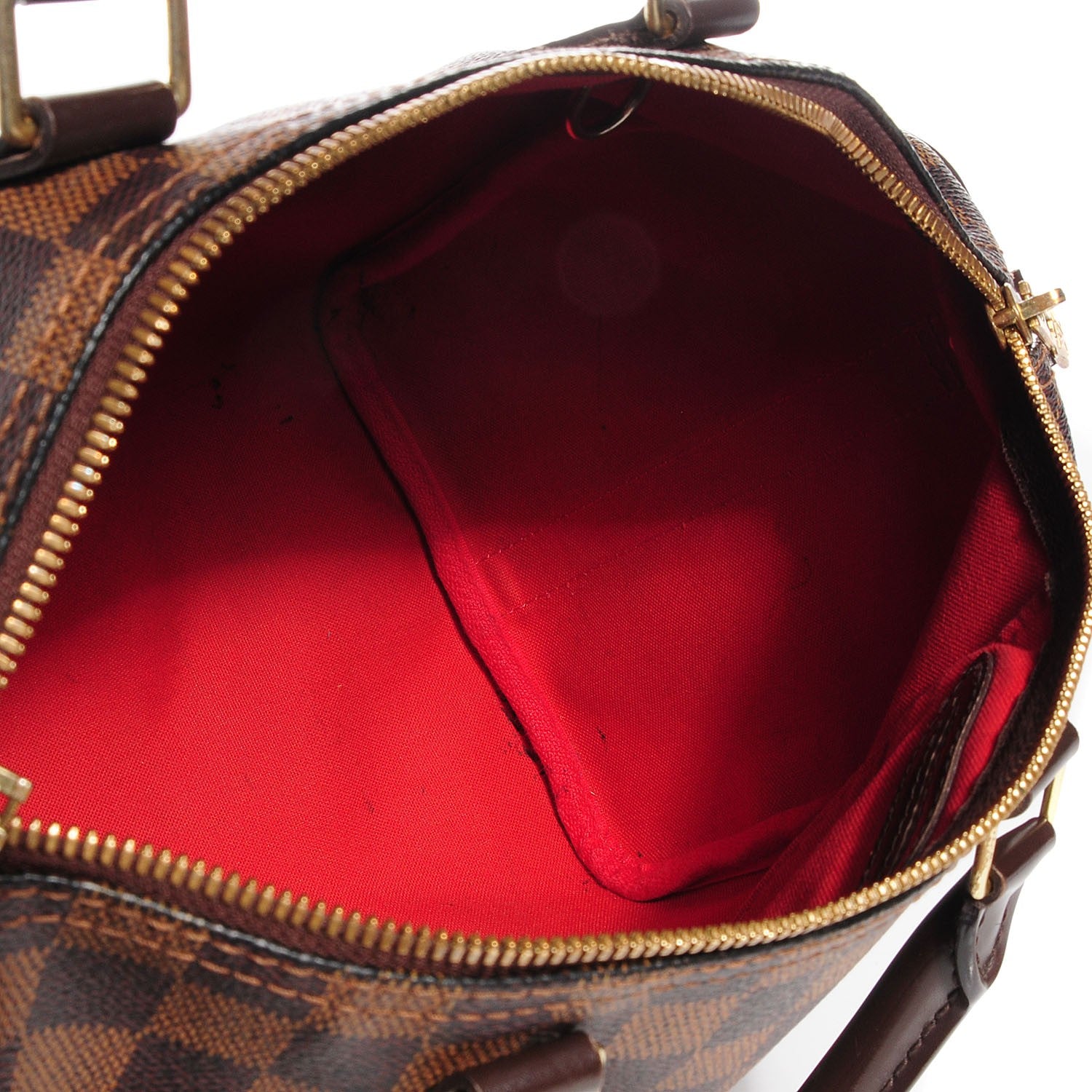 Louis Vuitton Damier Ebene Speedy Bandouliere 30 5 of 7