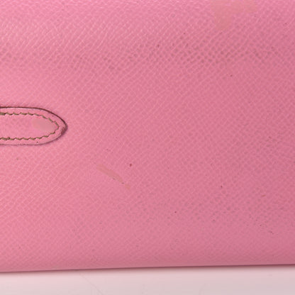 Hermes Epsom Kelly Medium Wallet 5P Pink 16 of 23