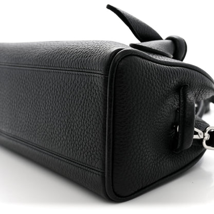 Jacquemus Grained Calfskin Le Petit Turismo Black 10 of 11