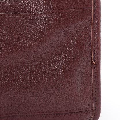 Balenciaga Chevre Gold Metallic Edge Hardware City Bordeaux 9 of 12