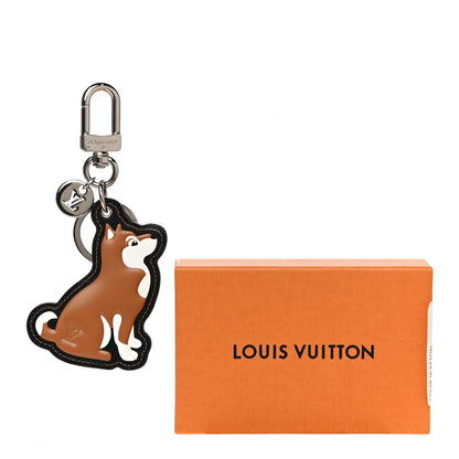 Louis Vuitton Calfskin Dog Bag Charm Key Holder 7 of 7