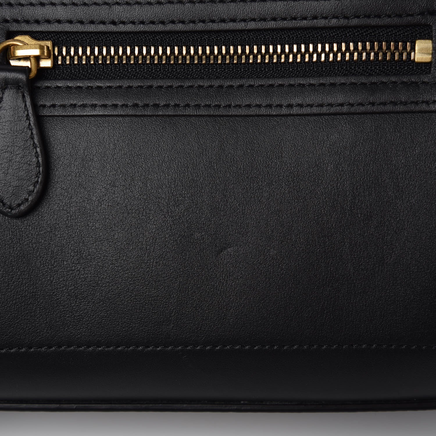 Celine Smooth Calfskin Micro Luggage Black 10 of 14