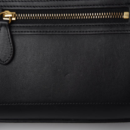Celine Smooth Calfskin Micro Luggage Black 10 of 14