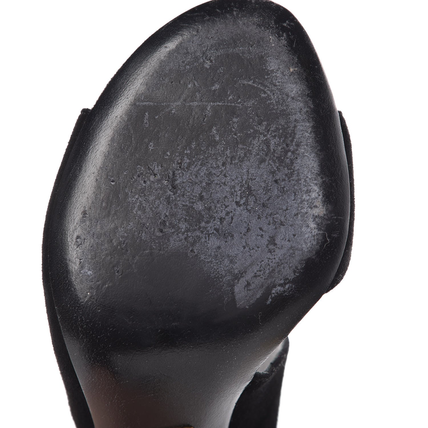 Louis Vuitton Suede Disclosure Sandals 35 Black 8 of 8
