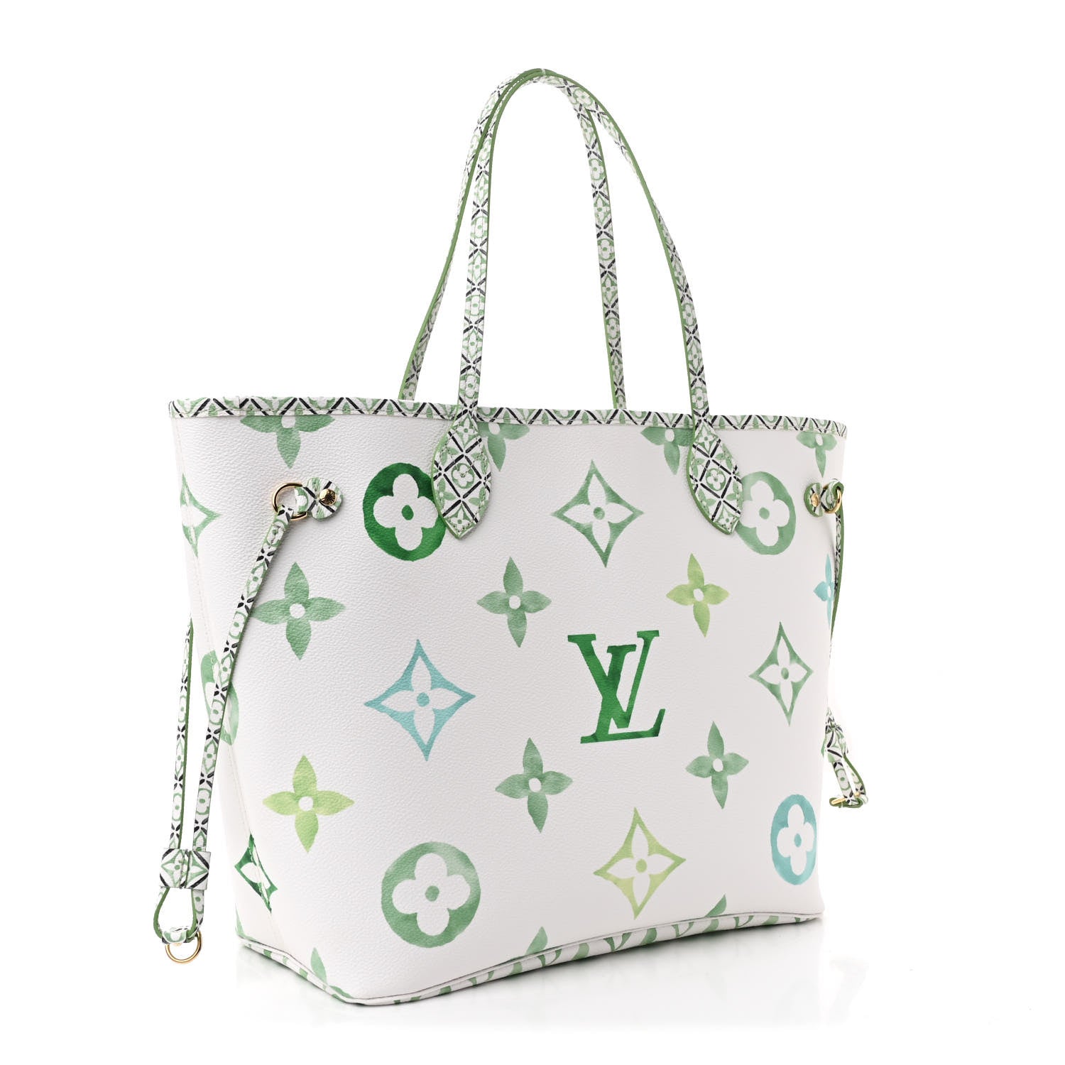Louis Vuitton Monogram Giant By The Pool 2.0 Neverfull MM Jade 4 of 11