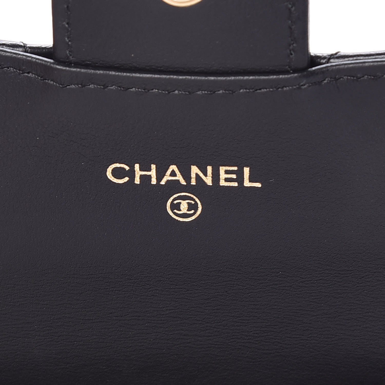 Chanel Aged Calfskin Quilted Reissue Flap Card Holder Black 6 of 8
