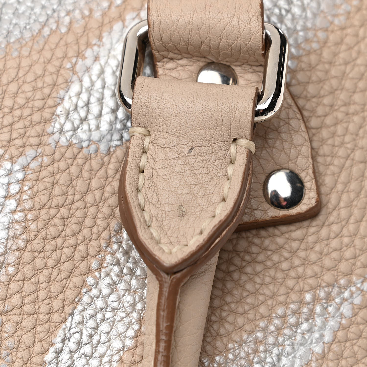 Burberry Prorsum Grainy Calfskin Hand Painted Bloomsbury Beige 13 of 19