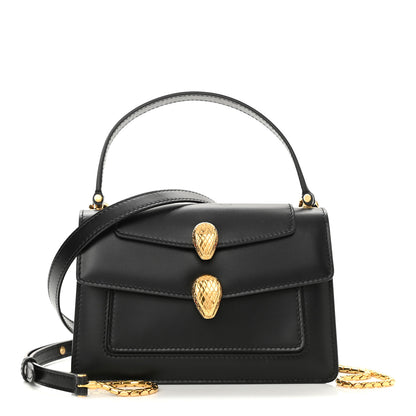 Bulgari X ALEXANDER WANG Lambskin Serpenti Forever Belt Bag Black 1 of 7