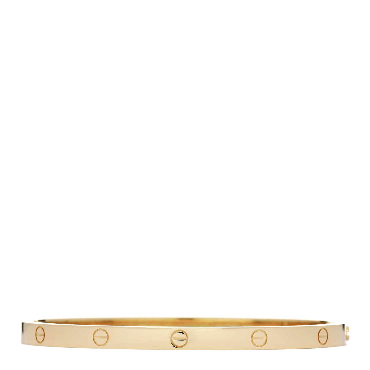 18K Yellow Gold Small LOVE Bracelet 15