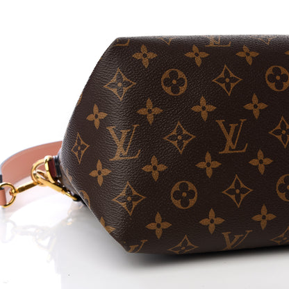 Louis Vuitton Monogram Beaubourg Hobo Mini Bordeaux Red Peach Safran Blue Jean Blue 7 of 9