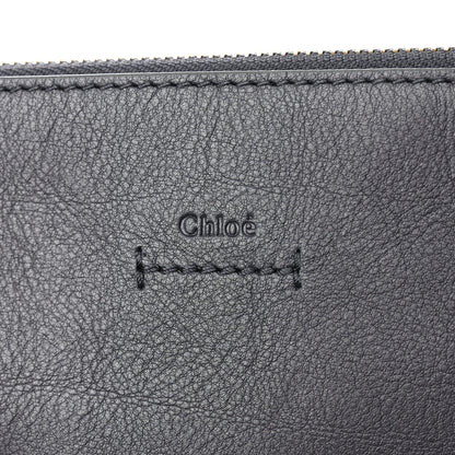 Chloe Smooth Calfskin Medium Vick Tote Full Blue 11 of 14