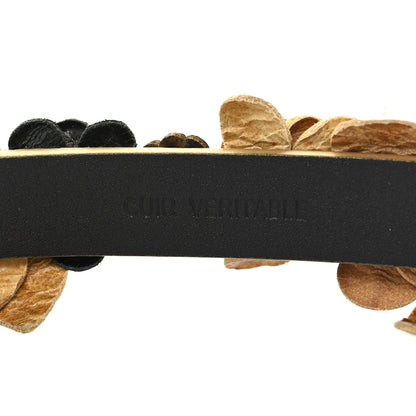 Chanel Metallic Lambskin CC Belt 85 34 Gold 5 of 5