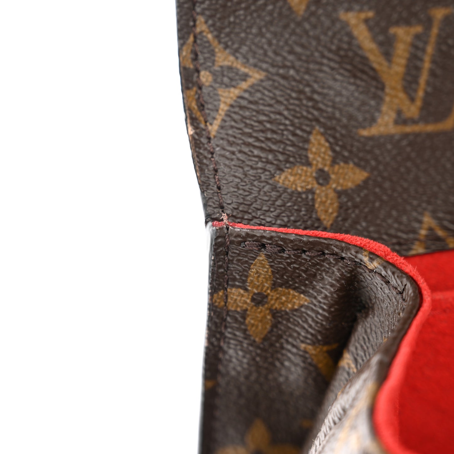 Monogram Braided Pochette Metis Coquelicot