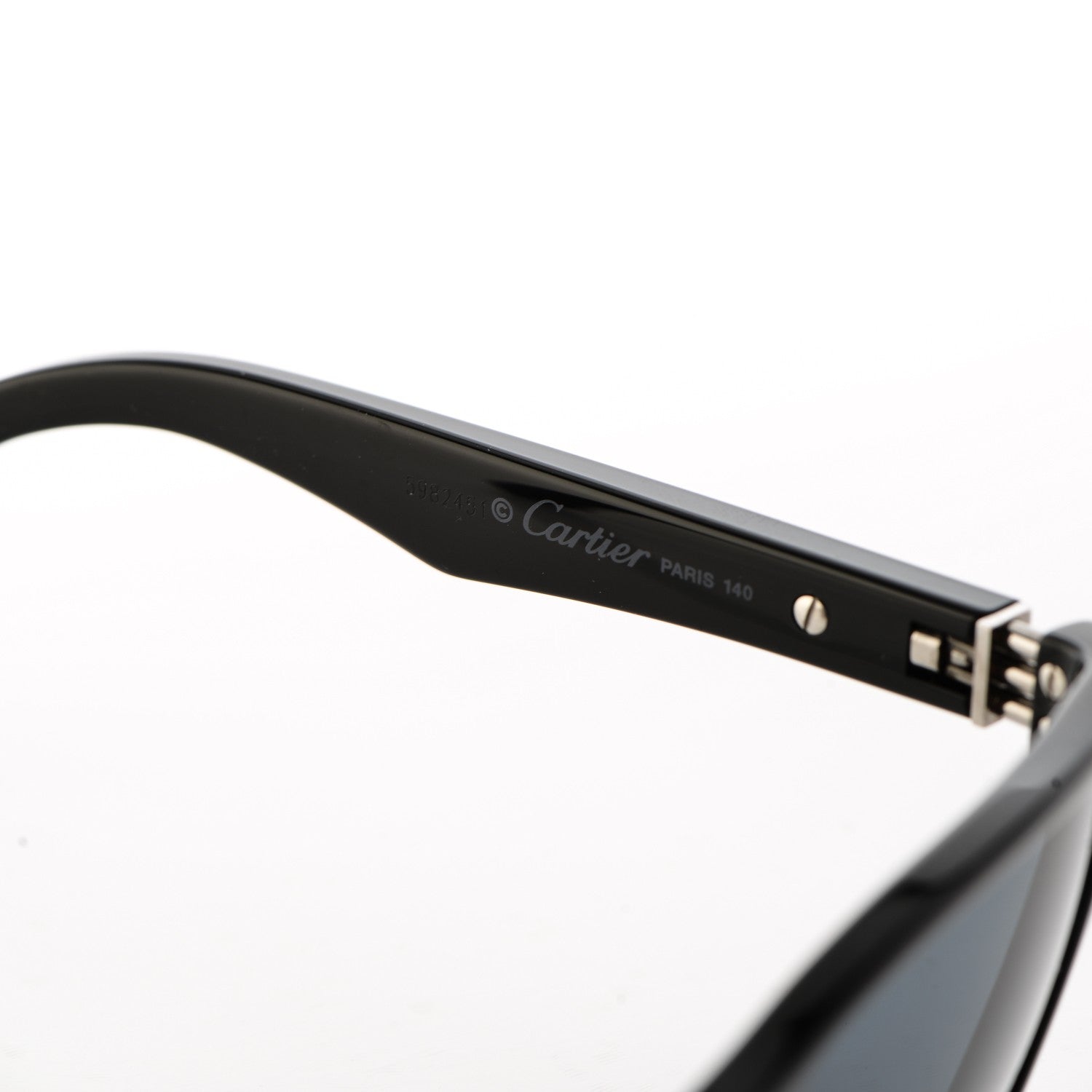 Cartier Miles Sunglasses Black 7 of 11