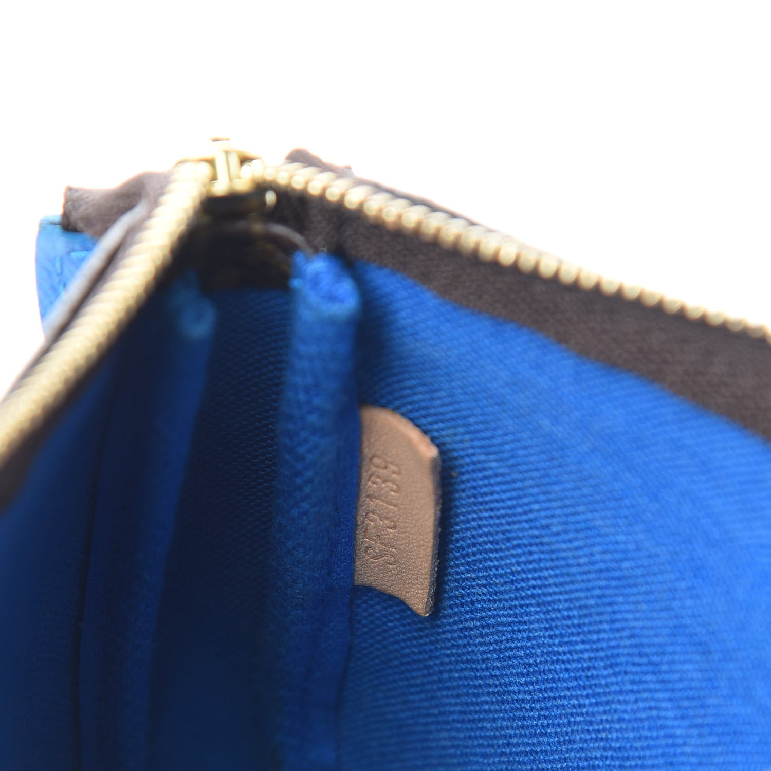 Louis Vuitton Monogram 2019 Christmas Animation Mini Venice Pochette Accessories Blue 7 of 8