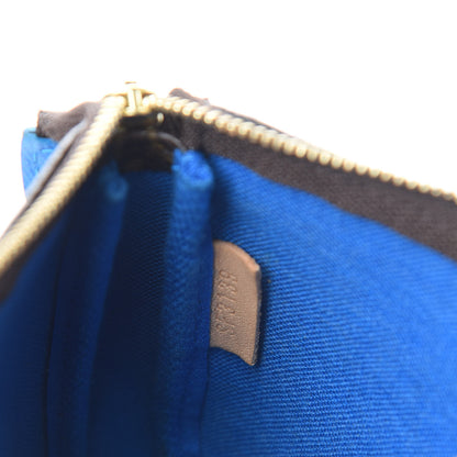 Louis Vuitton Monogram 2019 Christmas Animation Mini Venice Pochette Accessories Blue 7 of 8