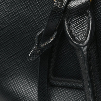 Prada Saffiano Small Galleria Double Zip Tote Black 13 of 15
