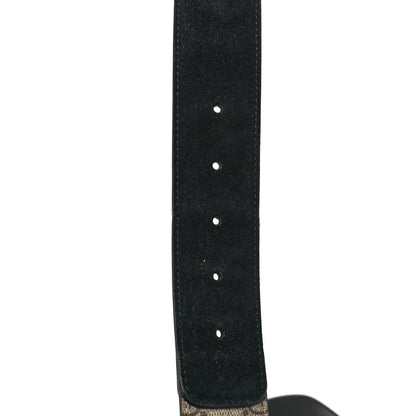 Gucci GG Supreme Monogram Suede Dionysus 40mm Belt 85 34 Beige Black 5 of 5