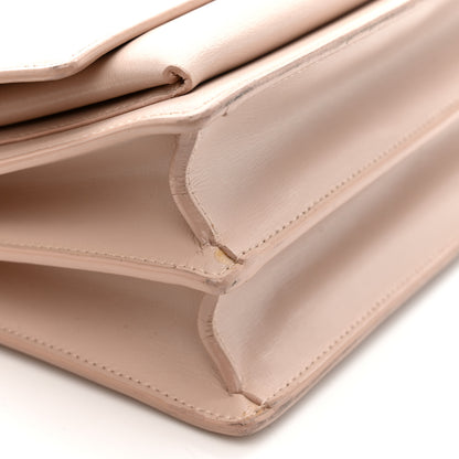Saint Laurent Calfskin Medium Monogram Sunset Marble Pink 18 of 19